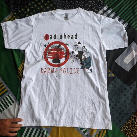 Radiohead Retro Graphic Rock Band Unisex Streetwear Music Fan T-Shirt 89 - Picture 1 of 5